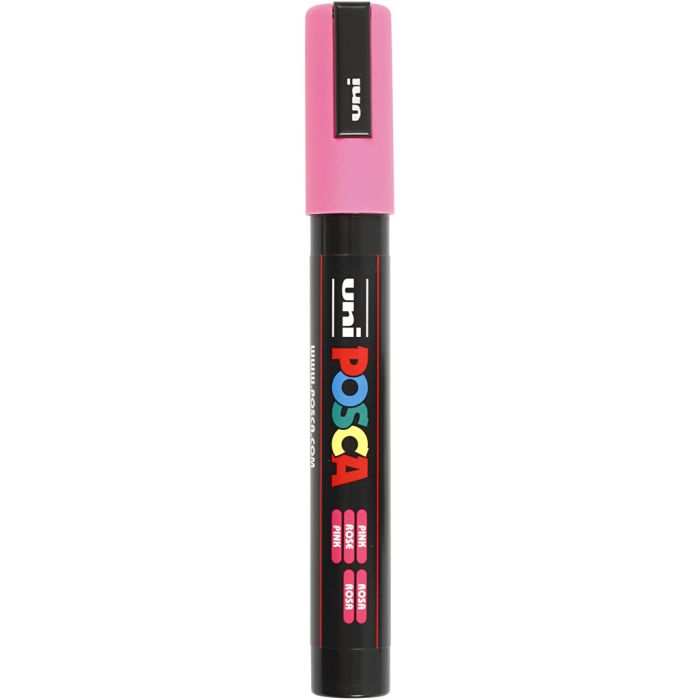 Posca Marker , spets 2,5 mm, rosa
