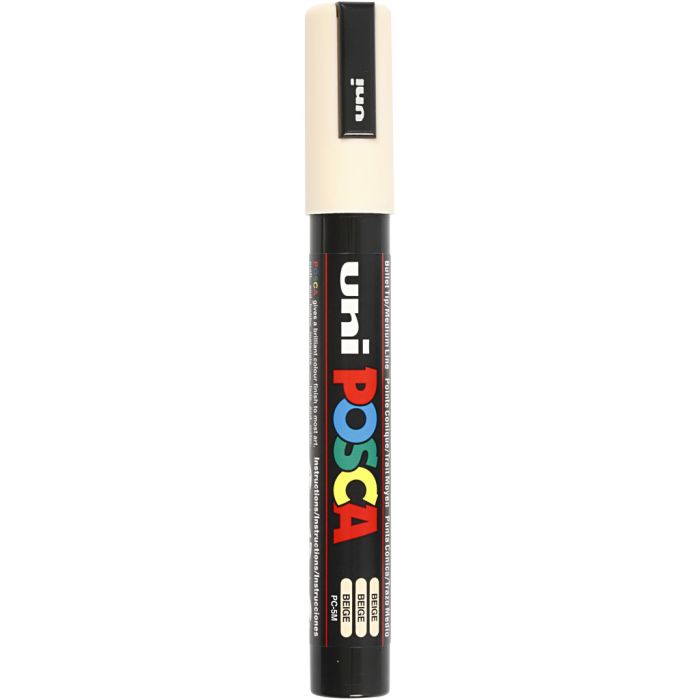 Posca Marker , spets 2,5 mm, beige