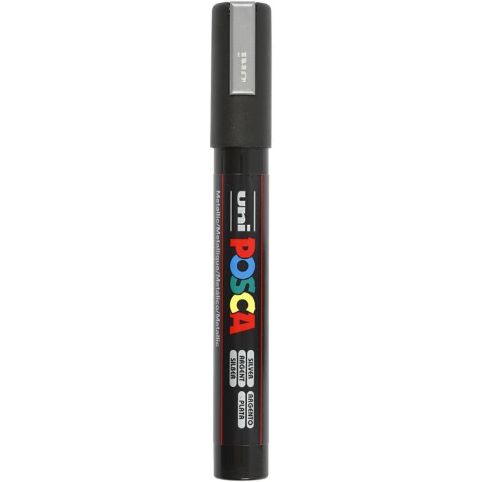 Posca Marker , spets 2,5 mm, silver