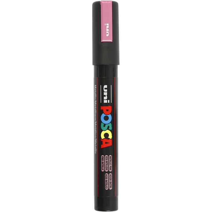 Posca Marker , spets 2,5 mm, metallic pink