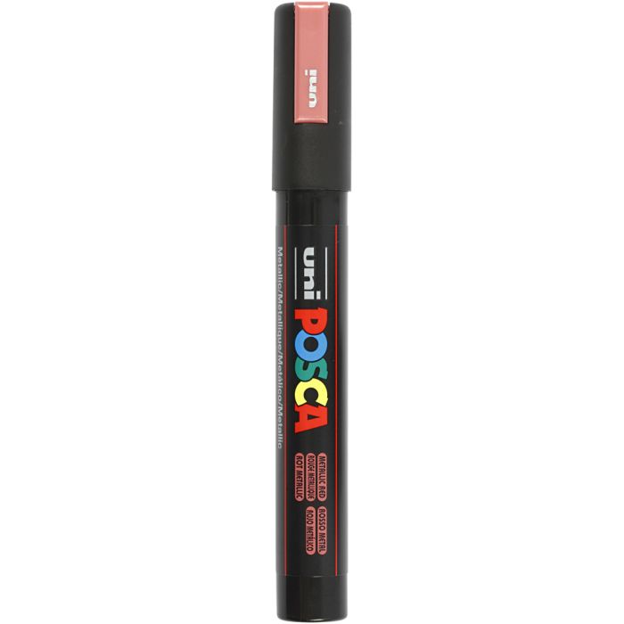 Posca Marker , spets 2,5 mm, metallröd
