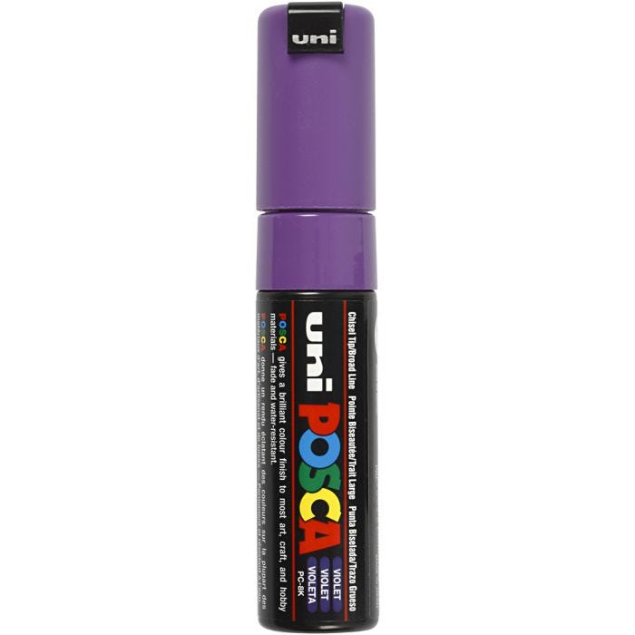 Posca Marker , spets 8 mm, violet