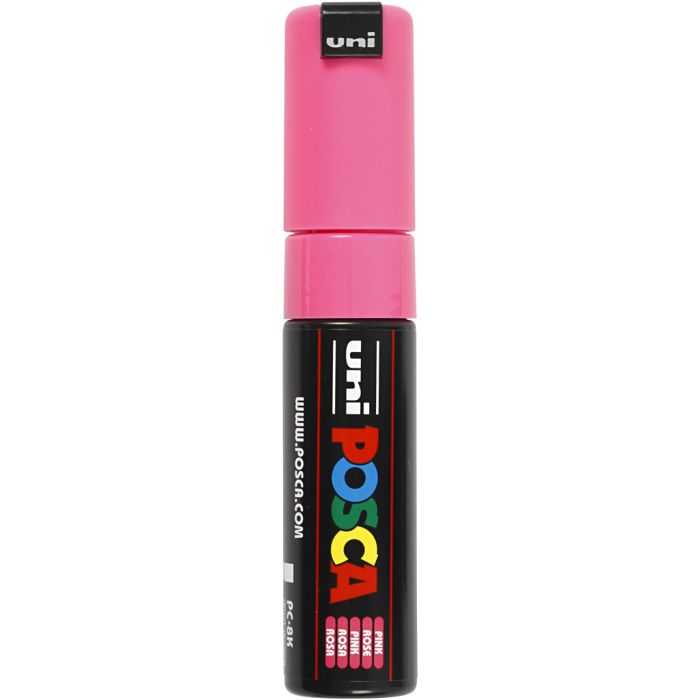 Posca Marker , spets 8 mm, rosa