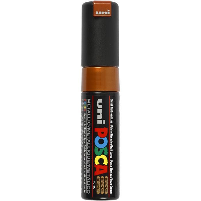 Posca Marker , spets 8 mm, bronze