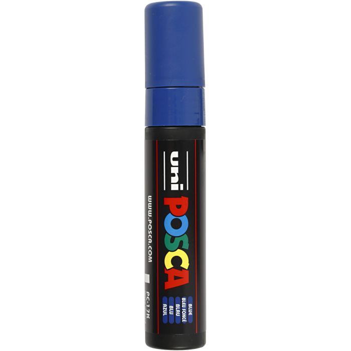 Posca Marker , spets 15 mm, blå