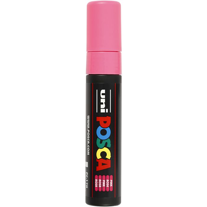 Posca Marker , spets 15 mm, rosa