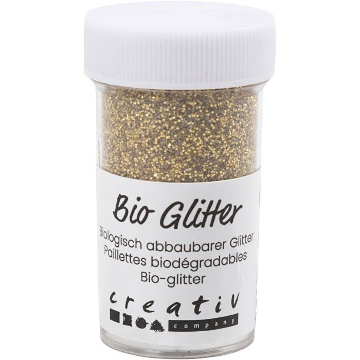 Bio-glimmer, guld, 27 ml/ 1 burk