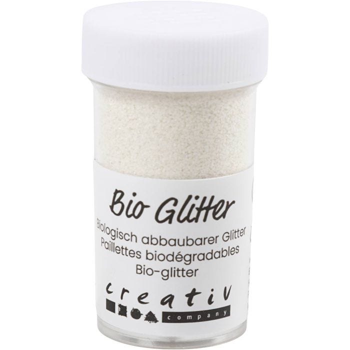 Bio-glimmer, vit, 27 ml/ 1 burk