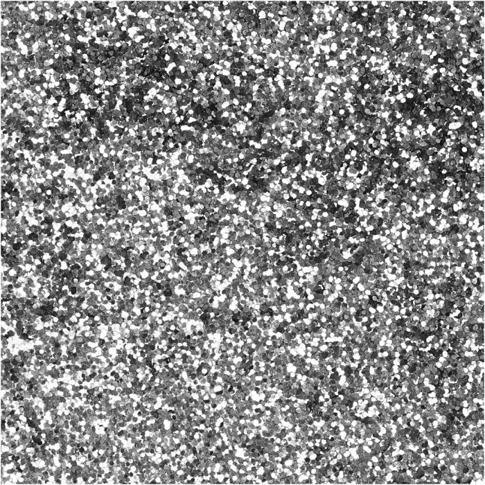 Bio-glimmer, Dia. 0,4 mm, silver, 10 g/ 1 burk