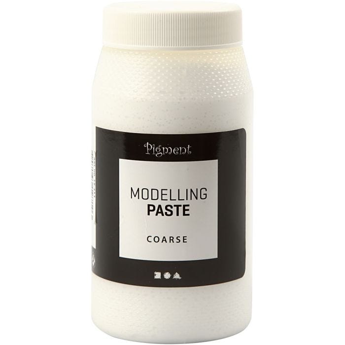 Modelleringspasta, grov, 500 ml/ 1 burk