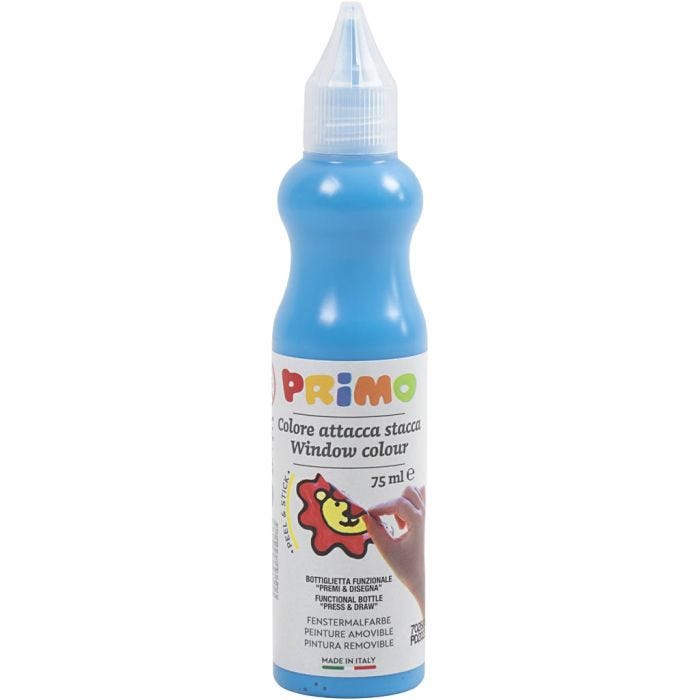 Fönsterfärg, blå, 75 ml/ 1 flaska