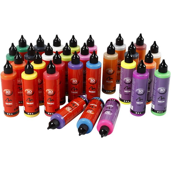 3D-liner, 30x100 ml/ 1 förp.