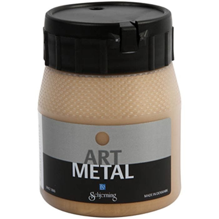 Art Metal Färg, mellanguld(5104), 250 ml/ 1 flaska