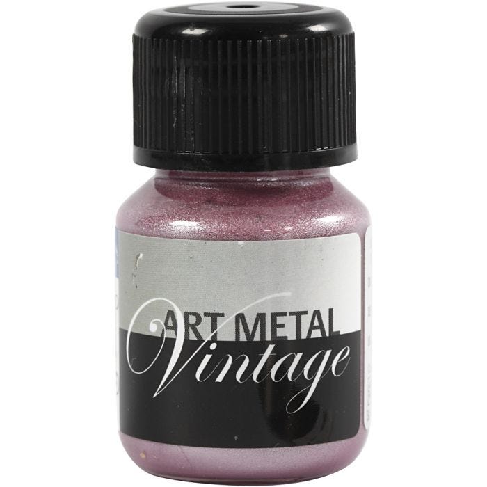 Art Metal Färg, pärlröd(5096), 30ml/ 1 flaska