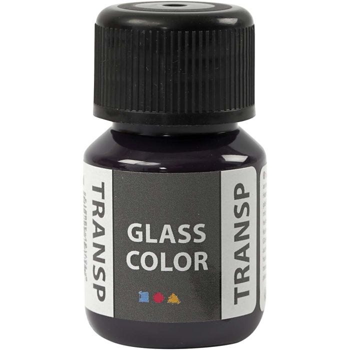 Glasfärg transparent, violet, 30 ml/ 1 flaska