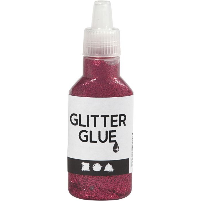 Glitterlim, rosa