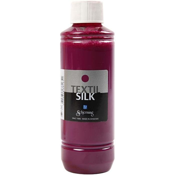 Textil Silk, mörkrosa, 250 ml/ 1 flaska