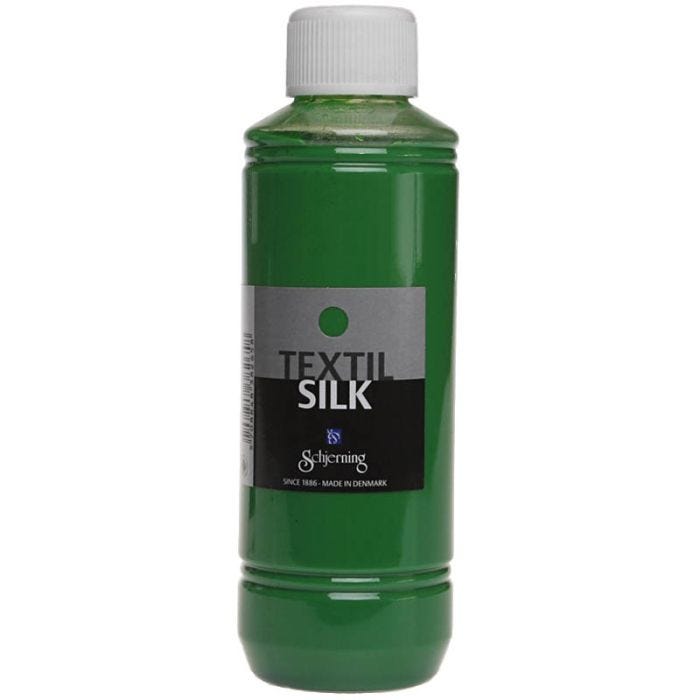 Textil Silk, briljantgrön, 250 ml/ 1 flaska