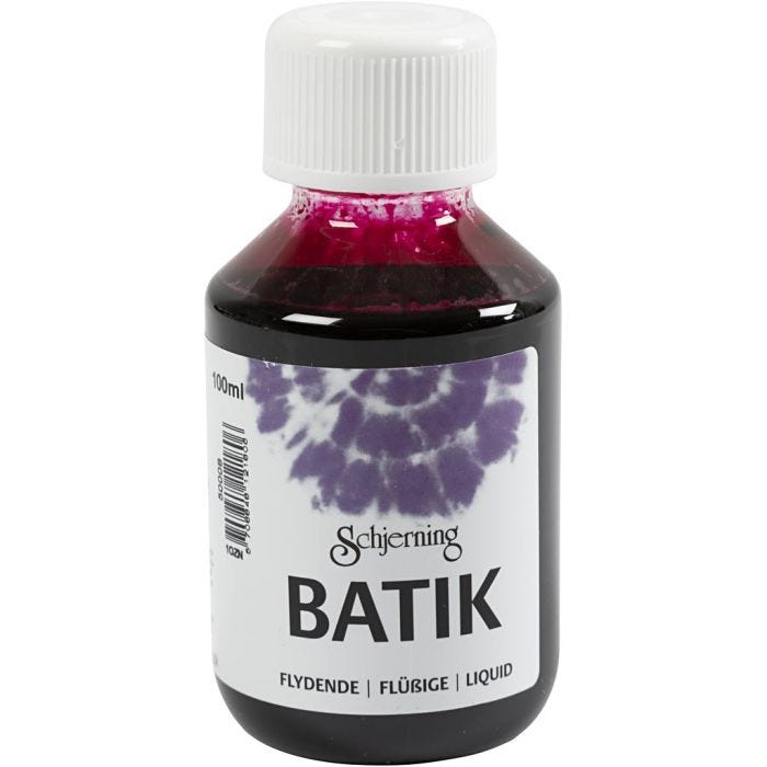 Batikfärg, syren, 100 ml/ 1 flaska