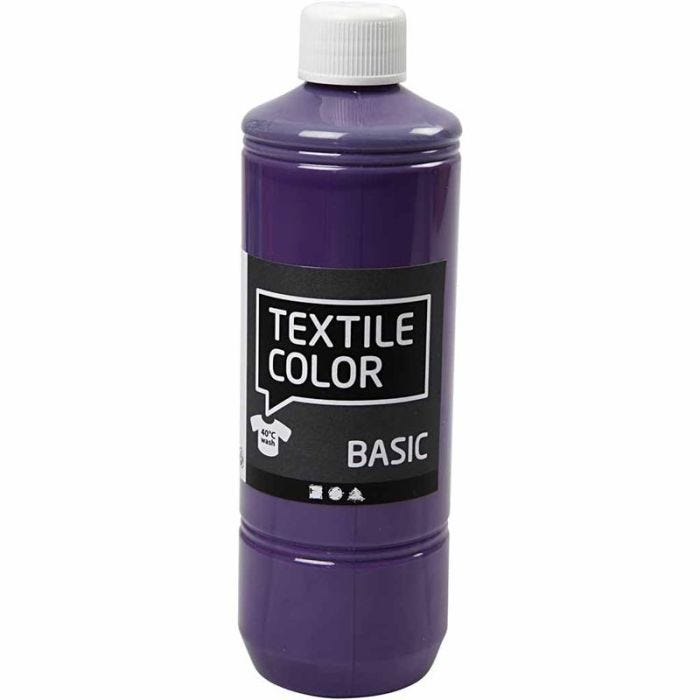 Textilfärg, lavendel, 500 ml/ 1 flaska