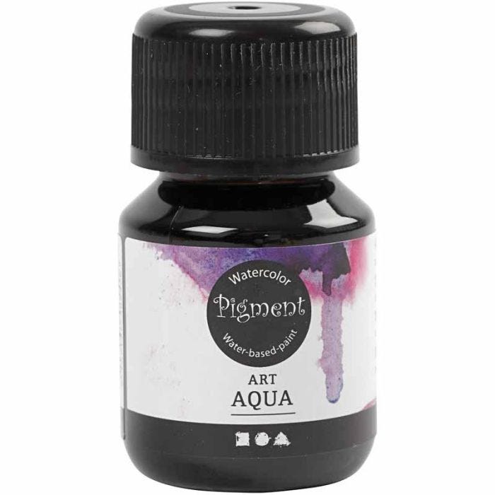 Flytande Akvarellfärg, brun, 30 ml/ 1 flaska