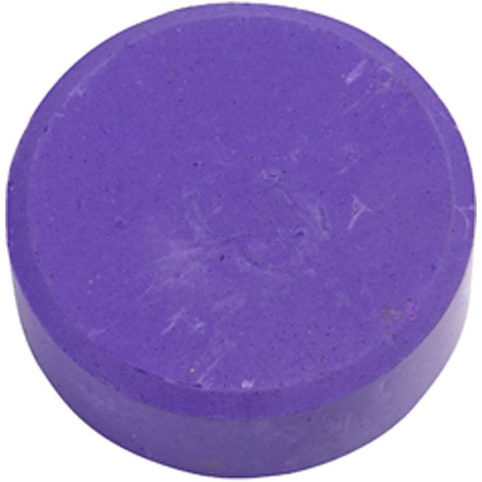 Vattenfärger, H: 16 mm, Dia. 44 mm, lila, 6 st./ 1 förp.