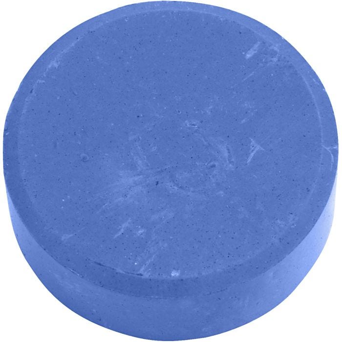Vattenfärger, H: 19 mm, Dia. 57 mm, blå, 6 st./ 1 förp.