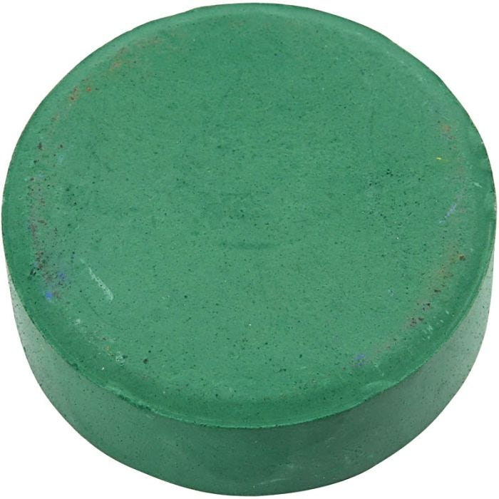 Vattenfärger, H: 19 mm, Dia. 57 mm, mörkgrön, 6 st./ 1 förp.