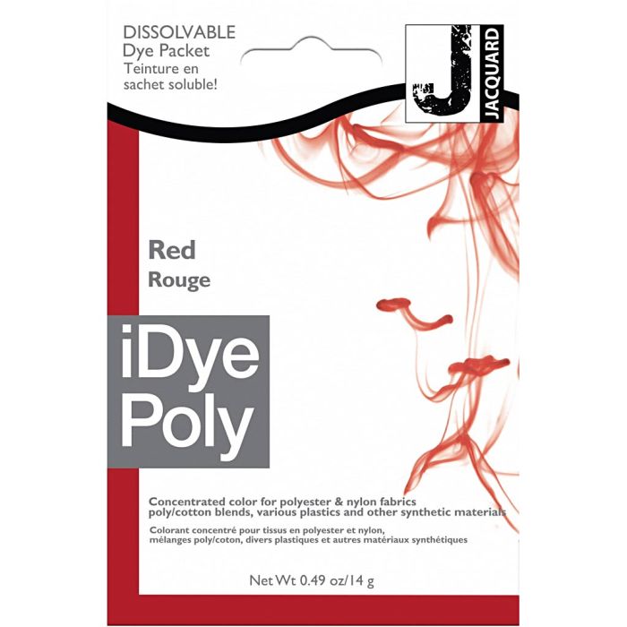 iDye Poly, röd, 14 g/ 1 förp.