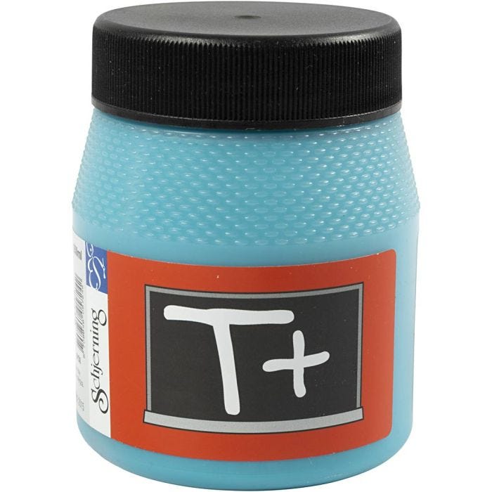 Griffelfärg, turkos, 250ml/ 1 förp.