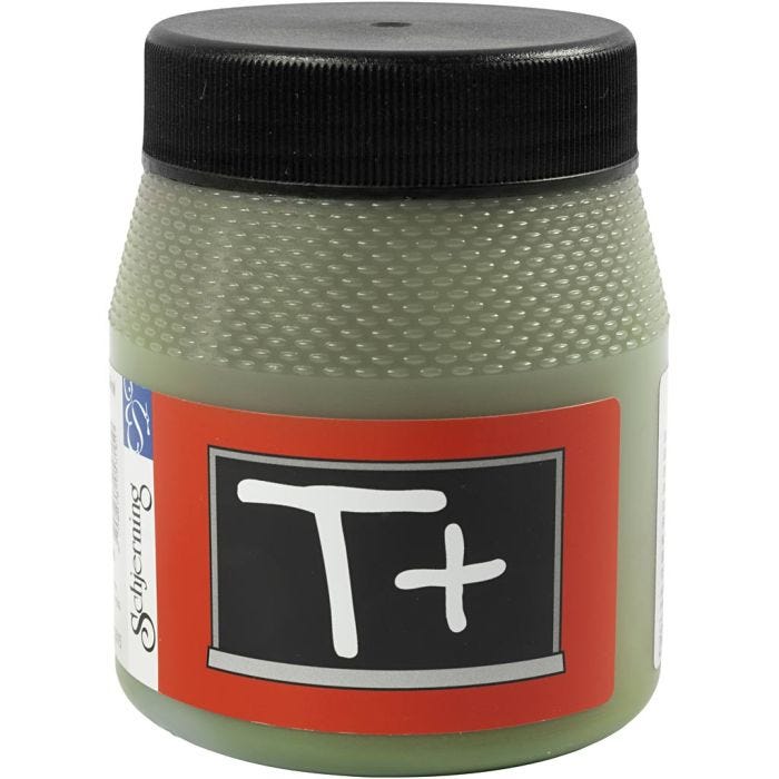 Griffelfärg, grön, 250ml/ 1 förp.