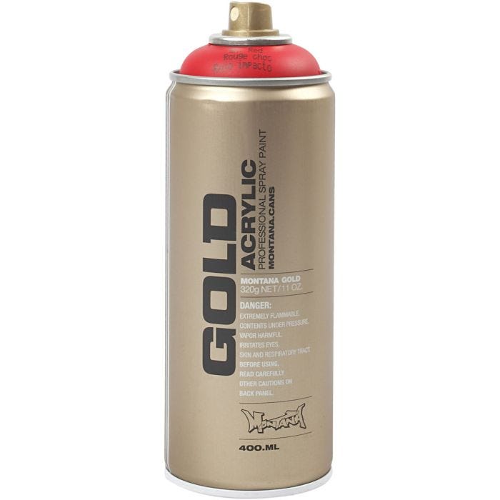 Sprayfärg, röd, 400 ml/ 1 burk
