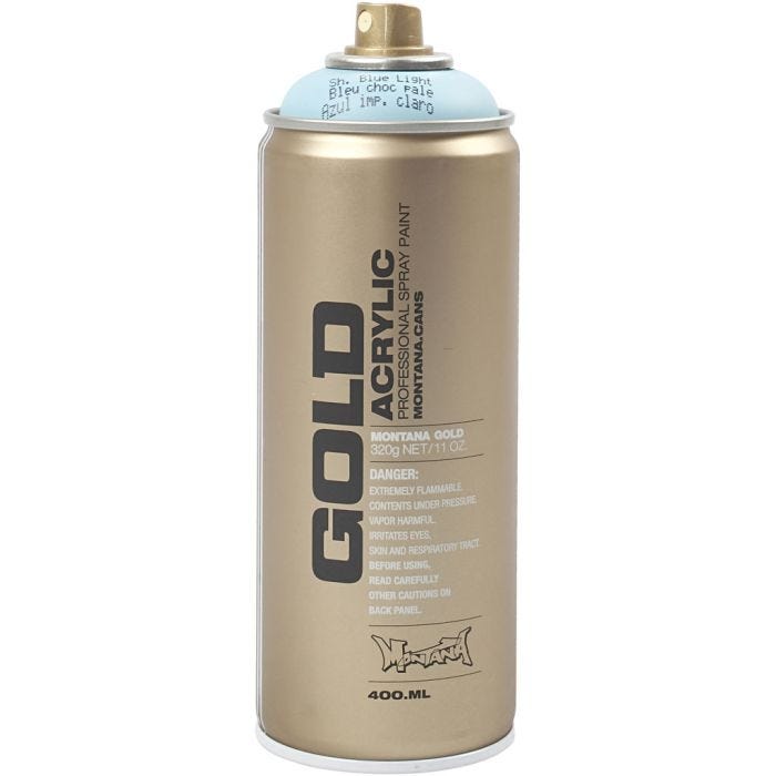 Sprayfärg, ljusblå, 400 ml/ 1 burk