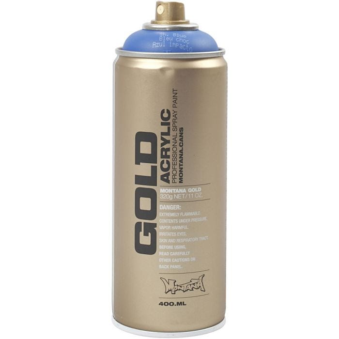 Sprayfärg, blå, 400 ml/ 1 burk