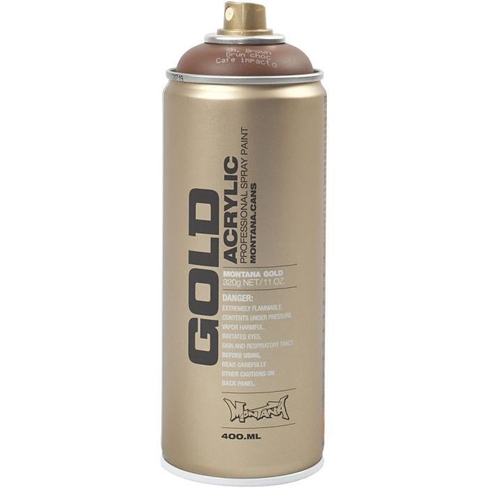 Sprayfärg, brun, 400 ml/ 1 burk