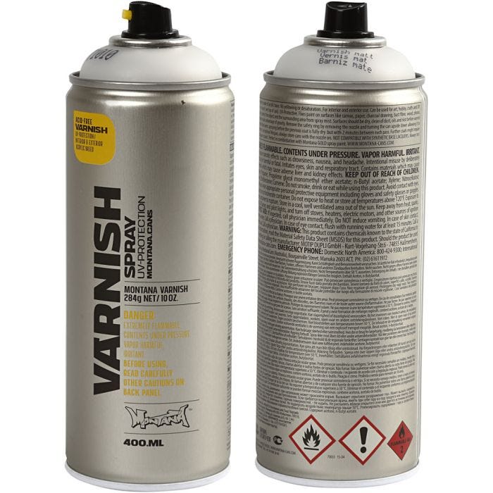 Spraylack, matt, 400 ml/ 1 burk