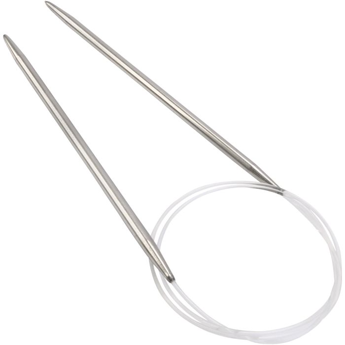 Rundsticka i aluminium, L: 80 cm, stl. 5 mm, 1 st.