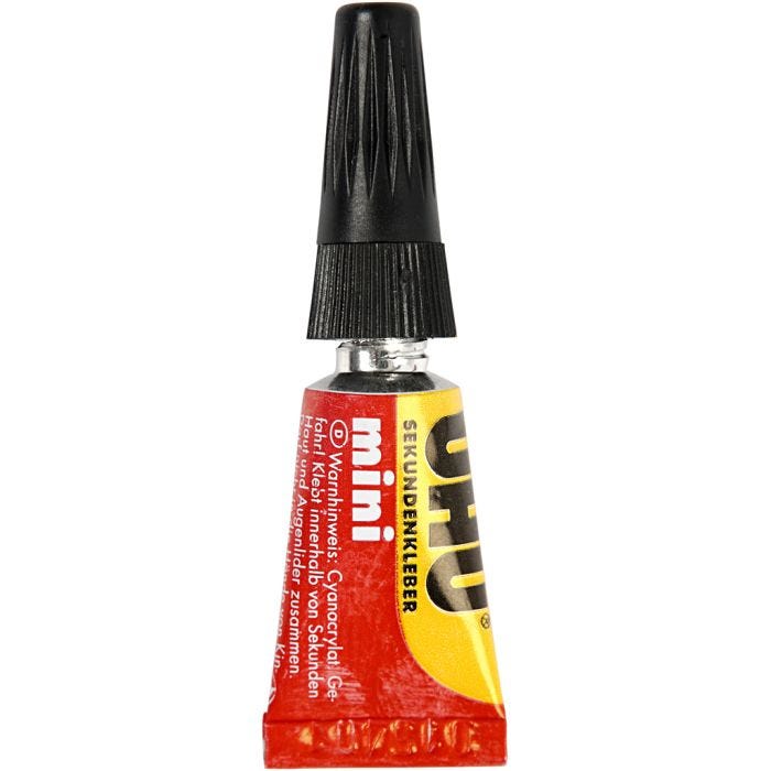 UHU sekundlim, 3x1 g/ 1 förp.