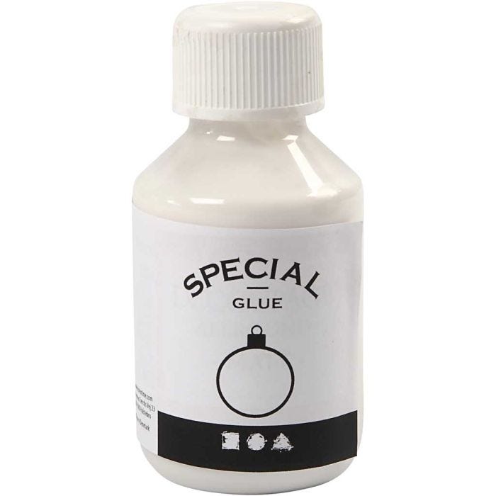 Glaslim/speciallim, transparent, 100ml/ 1 flaska