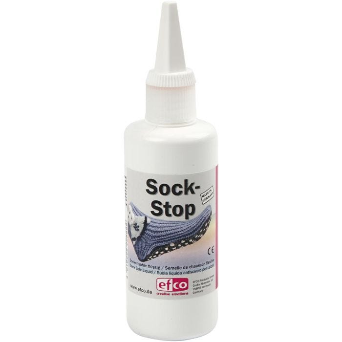Sock-stop, råvit, 100 ml/ 1 flaska