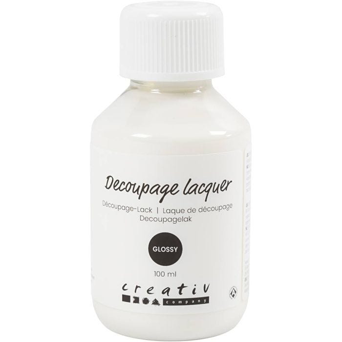 Decoupagelack, blank, 100 ml/ 1 flaska