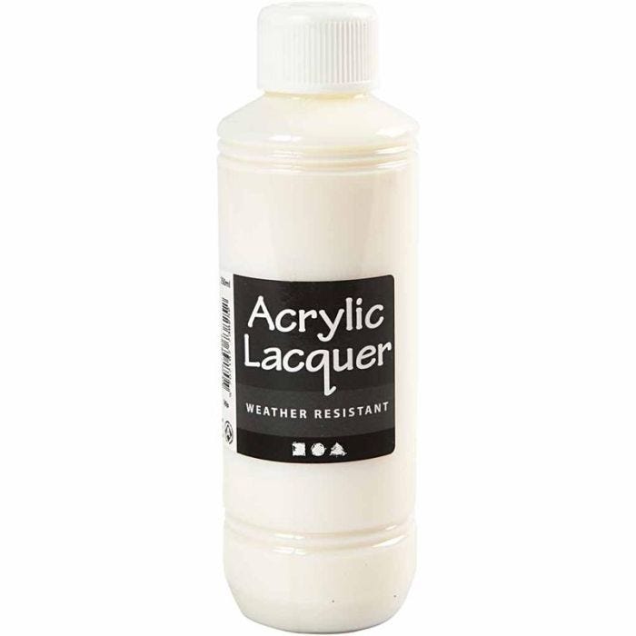Akryllack, 250 ml/ 1 flaska