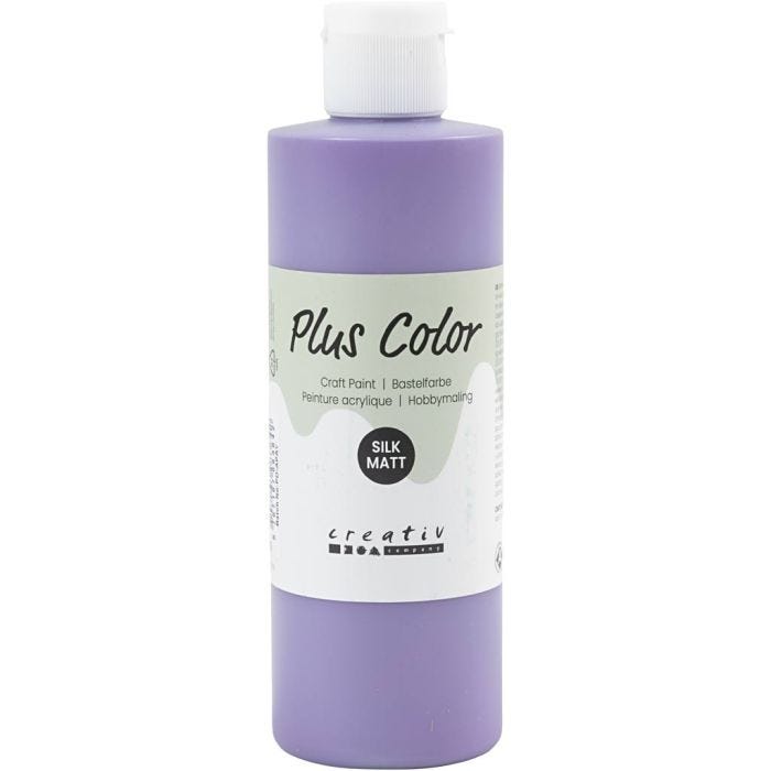 Plus Color Hobbyfärg, dark lilac, 250 ml/ 1 flaska