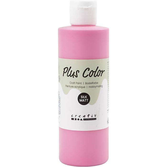 Plus Color Hobbyfärg, fuchsia, 250 ml/ 1 flaska