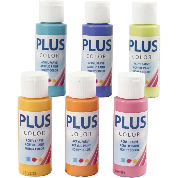 Plus Color Hobbyfärg, colorful