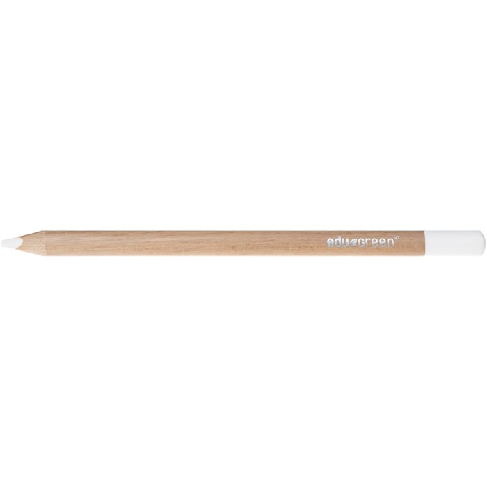 Edugreen Kraftiga Färgpennor, kärna 5 mm, vit, 10 st./ 1 förp.