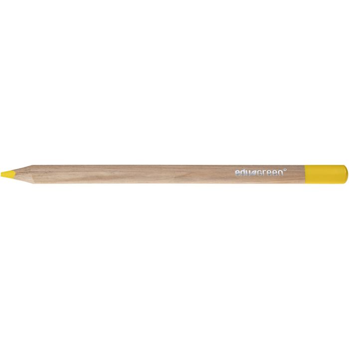 Edugreen Kraftiga Färgpennor, kärna 5 mm, gul, 10 st./ 1 förp.