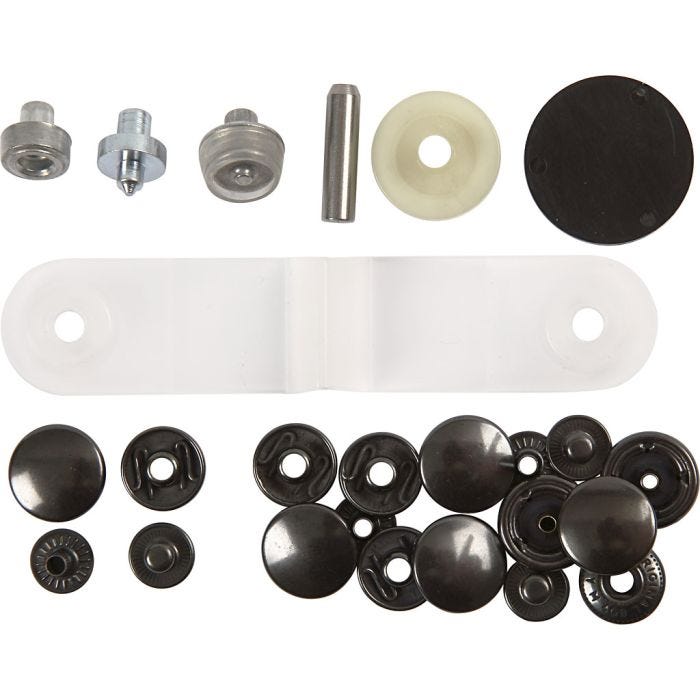 Tryckknappar - startset, Dia. 15 mm, 1 set
