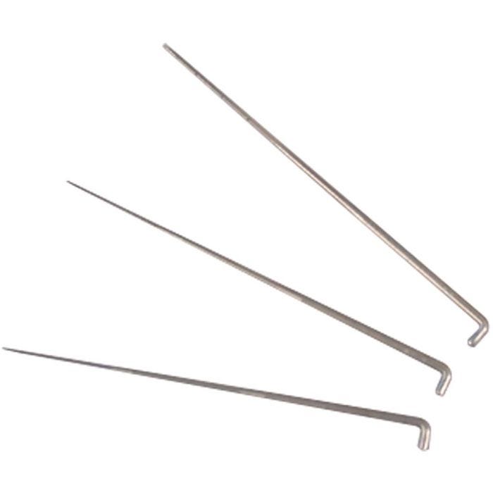 Filtnål, L: 7,5 cm, grov,fin,medium, 3 st./ 1 förp.