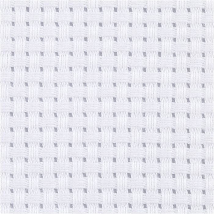 Aidatyg, B: 150 cm, 35 rutor per 10 cm, vit, 3 m/ 1 st.